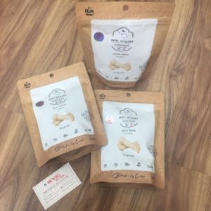 [Hàng có sẵn] Bánh Thưởng Cookie Yến Mạch dành Bowwow cho chó 200gram