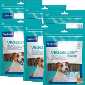 Veggiedent Fresh Virbac - Xương Nhai Sạch Răng, Chăm Sóc Răng Miệng Cho Chó Size S 15 thanh