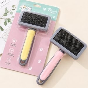 Lược gỡ rối lông Taotao Pets – Lược chải bung lông 2in1 cho chó mèo, chải tơi lông thú cưng