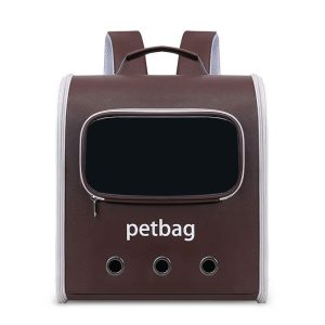 Balo Cho Chó Mèo Pet Bag – Balo Vận Chuyển Thú Cưng Vải Oxford Chống Thấm, Có Lưới Thoáng Khí Hai Bên