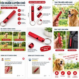 Còi Huấn Luyện Chó Mini Bằng Kim Loại Có Vòng Móc, Còi Gọi Chó Từ Xa, Dụng Cụ Dạy Chó, Huấn Luyện Thú Cưng